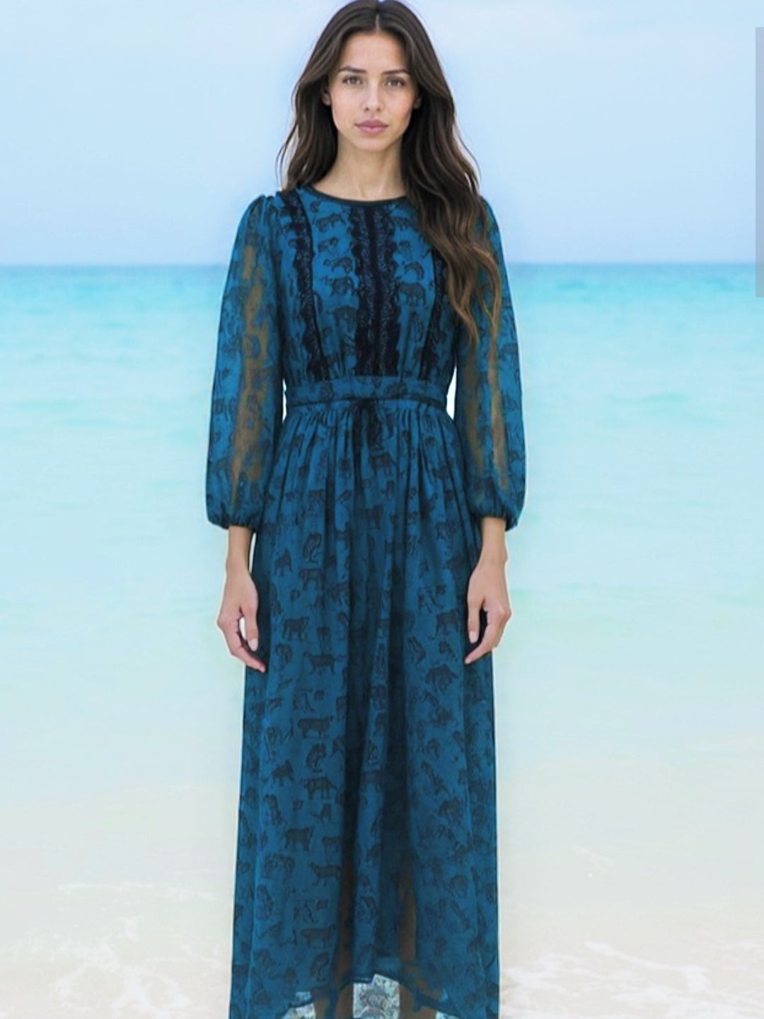 Maxikleid Einzelstück