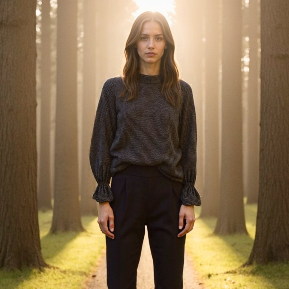 Bluse schwarz