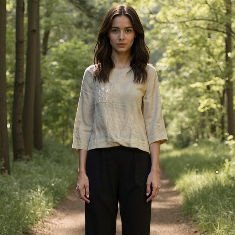 Oberteil Modell: Flowers